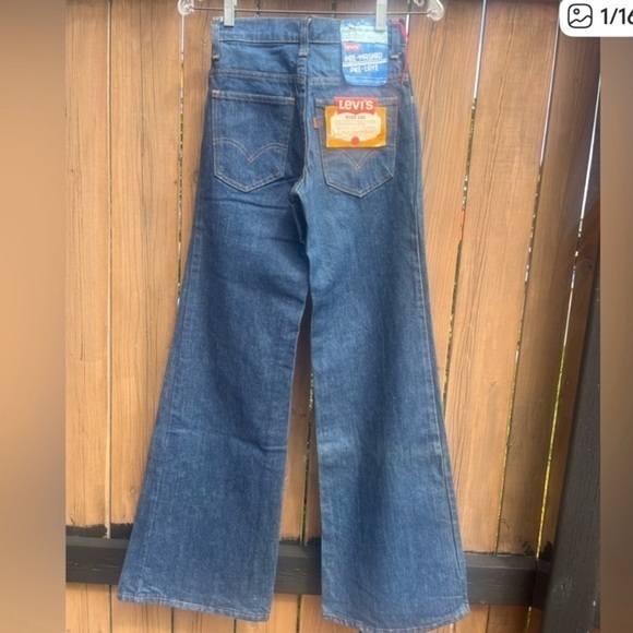 Levi's Denim - Levi's 1970’s Orange Tag Wide Leg Jeans with Tags